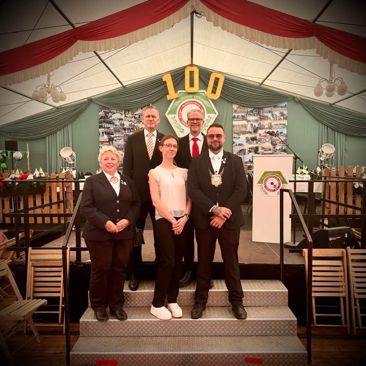 Die #IGDS beim Empfang der Bürger-Schützenverein 1925 e.V. Düsseldorf Rath! 🫵🚀