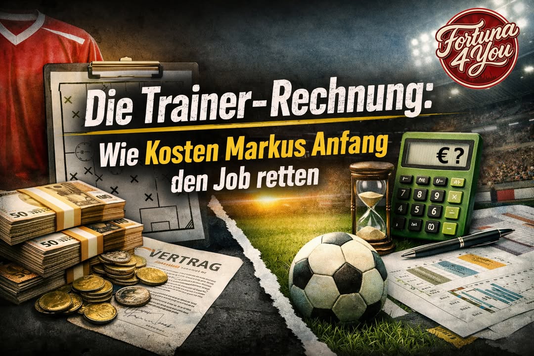 🧾 Die Trainer-Rechnung: Wie Kosten Markus Anfang den Job retten - (Einschätzung…
