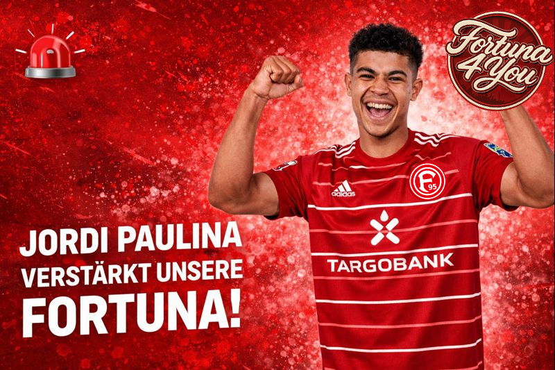 🚨 OFFIZIELL: Jordi Paulina verstärkt unsere Fortuna! 🔴⚪