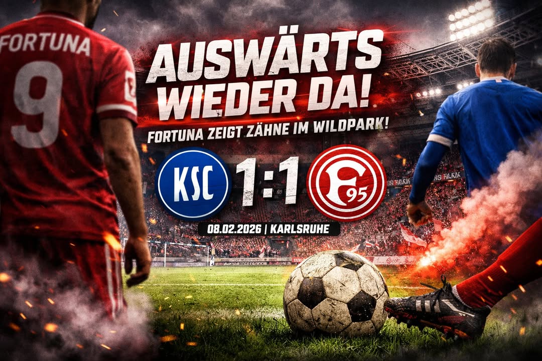 🔴⚪️ Auswärts wieder da! Fortuna zeigt ZÄHNE im Wildpark 🔴⚪️