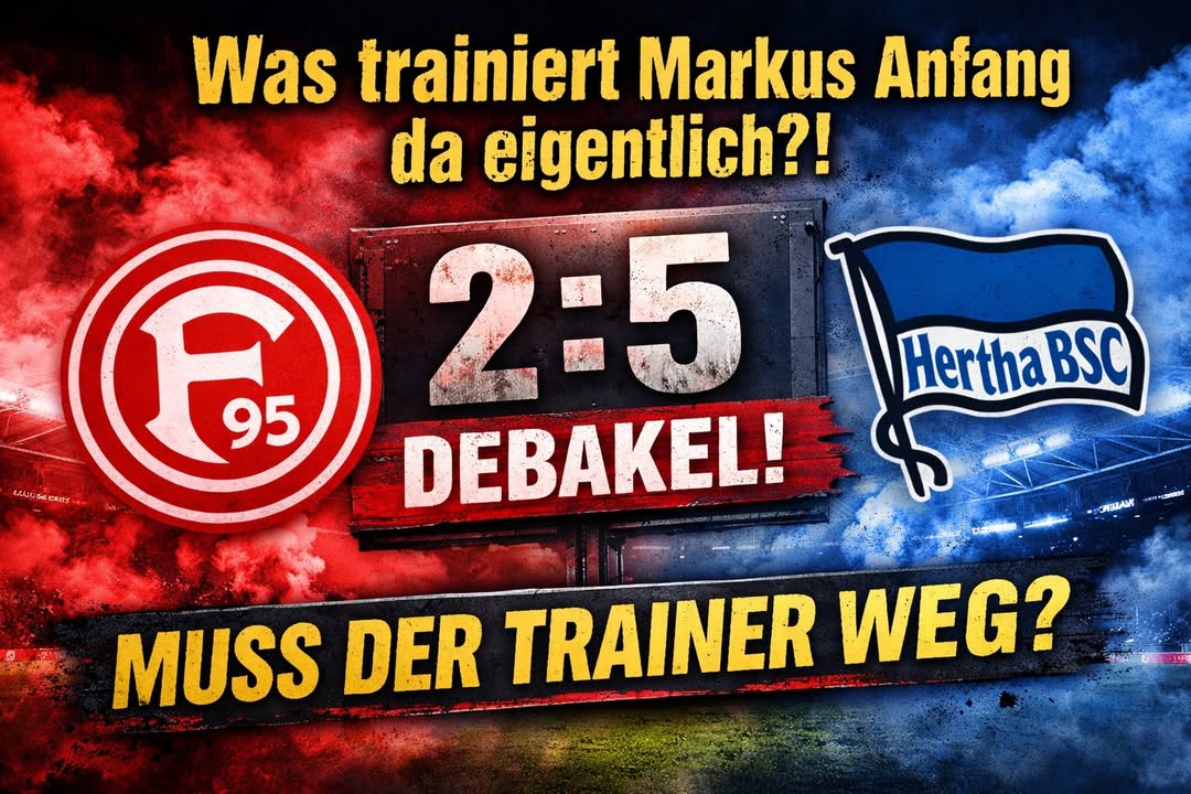 😡 Was trainiert Markus Anfang da eigentlich mit dieser Mannschaft? 2:5 gegen…