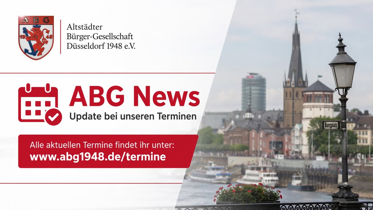 📢 Neues Termin-Update bei der ABG