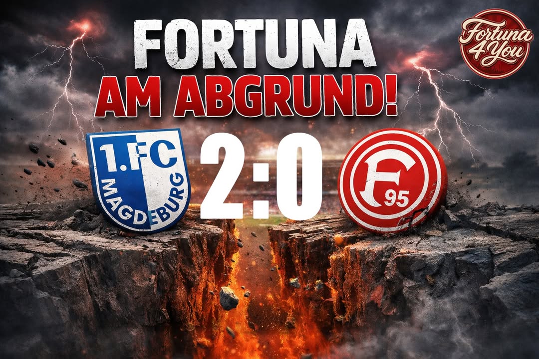 😡🔴⚪ FORTUNA AM ABGRUND! 😡🔴⚪