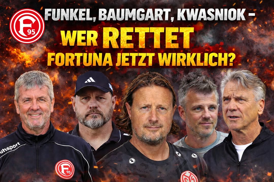 🚨 FUNKEL, BAUMGART, KWASNIOK ODER DOCH EIN GANZ ANDERER? WER RETTET FORTUNA…