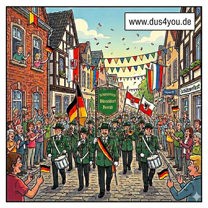 …wir sind wieder für Euch op jöck - heute in Heerdt ab…