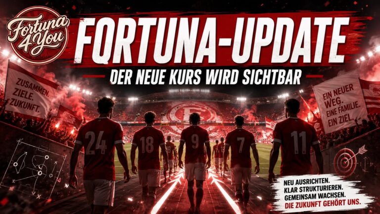 🔴⚪ Fortuna-Update: Der neue Kurs wird sichtbar 🔴⚪