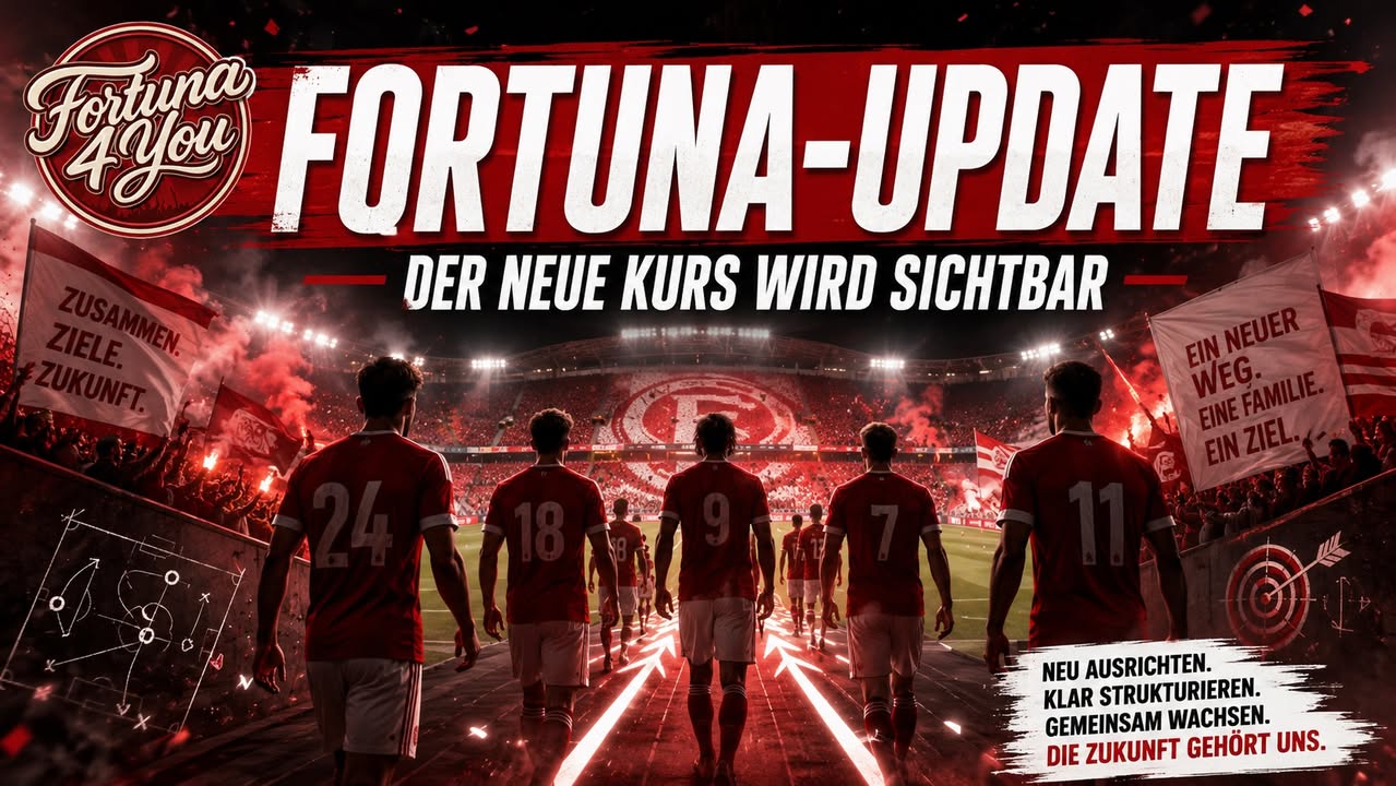 🔴⚪ Fortuna-Update: Der neue Kurs wird sichtbar 🔴⚪