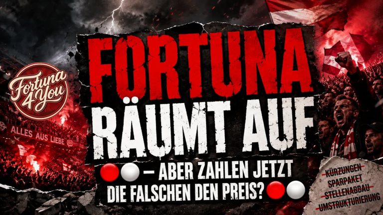 🔴⚪️ Fortuna räumt auf 🔴⚪️
