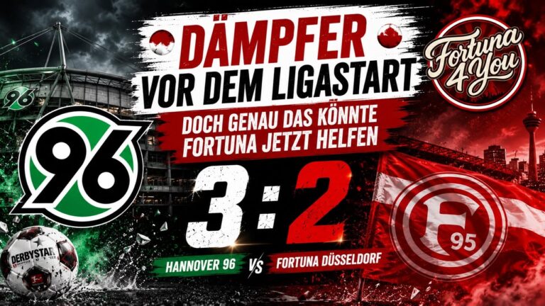 🔴⚪ DÄMPFER VOR DEM LIGASTART 🔴⚪