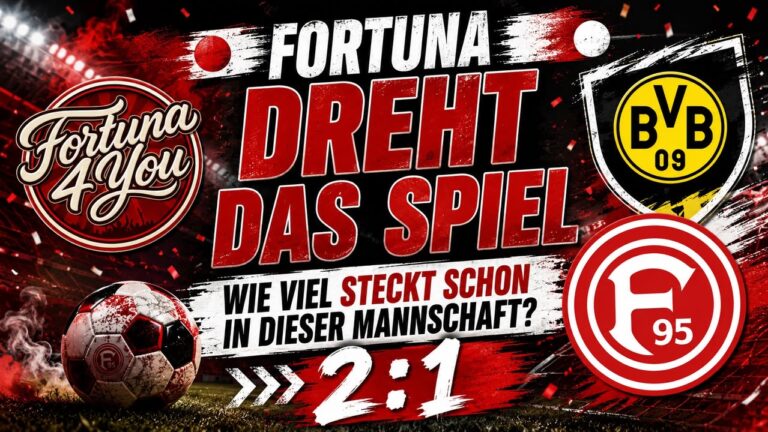 🔴⚪ FORTUNA DREHT DAS SPIEL 🔴⚪