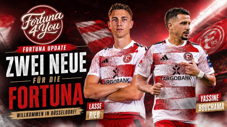 Fortuna legt nach: Bouchama und Rieß sind da! 🔴⚪