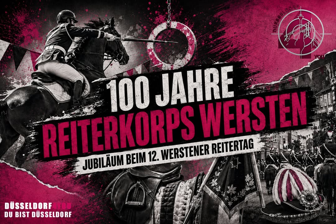 ☝️🫵👉 100 JAHRE REITERKORPS WERSTEN – JUBILÄUM BEIM 12. WERSTENER REITERTAG