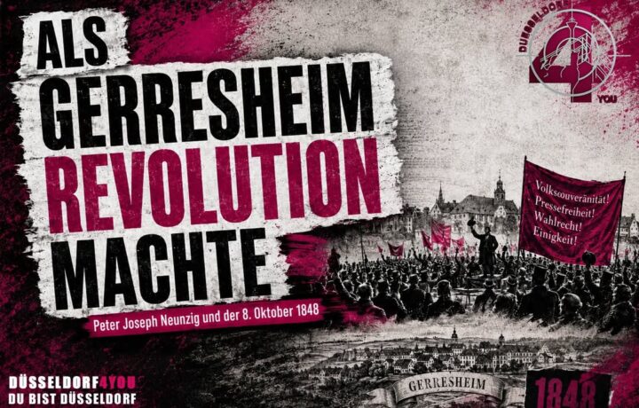 ☝️🫵👉 Als Gerresheim Revolution machte: Peter Joseph Neunzig und der 8. Oktober…