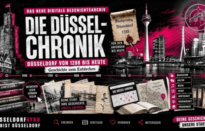 ☝️🫵👉 DIE DÜSSEL-CHRONIK – DÜSSELDORF VON 1288 BIS HEUTE