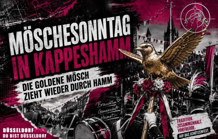 ☝️🫵👉 DIE GOLDENE MÖSCH ZIEHT WIEDER DURCH KAPPESHAMM