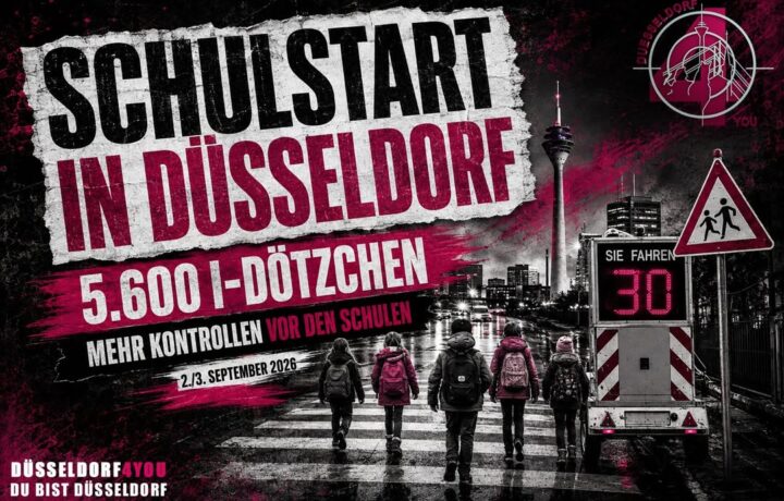 ☝️🫵👉 SCHULSTART IN DÜSSELDORF: 5.600 I-DÖTZCHEN – UND MEHR KONTROLLEN VOR DEN…