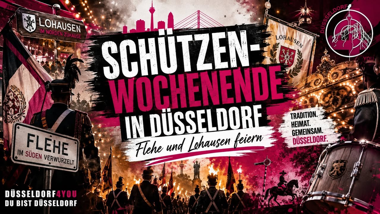 ☝️🫵👉 Zwei Veedel, zwei Schützenfeste: In Flehe und Lohausen wird am Wochenende…