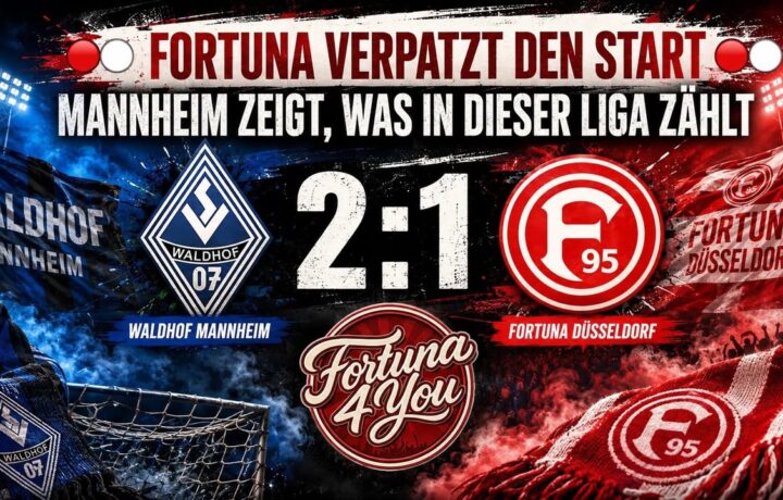🔴⚪ FORTUNA VERPATZT DEN START 🔴⚪