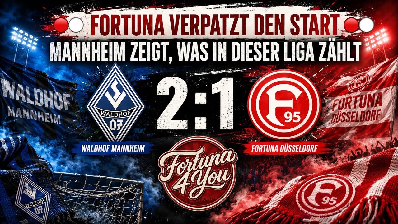 🔴⚪ FORTUNA VERPATZT DEN START 🔴⚪