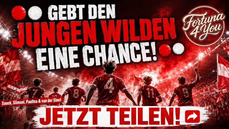 🔴⚪ GEBT DEN JUNGEN WILDEN EINE CHANCE! 🔴⚪