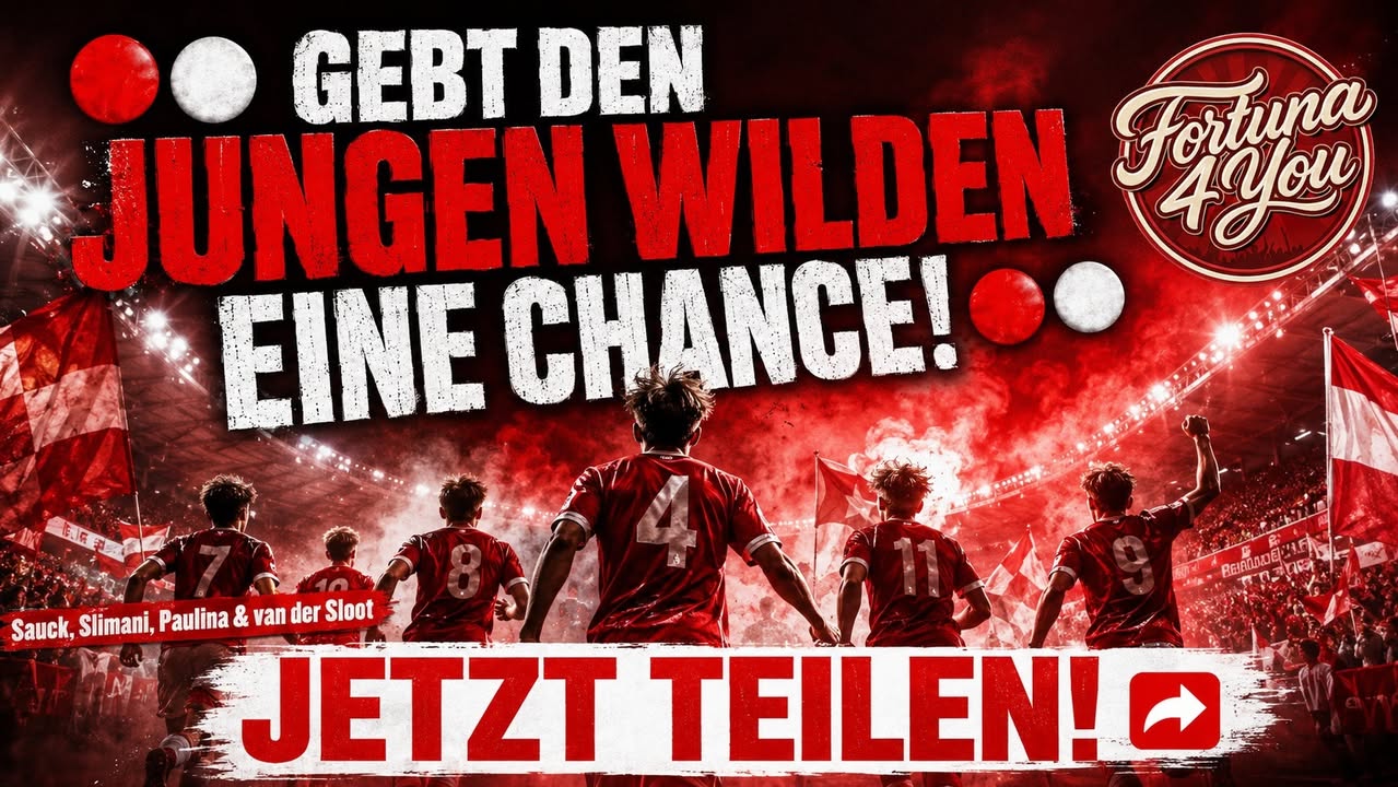 🔴⚪ GEBT DEN JUNGEN WILDEN EINE CHANCE! 🔴⚪