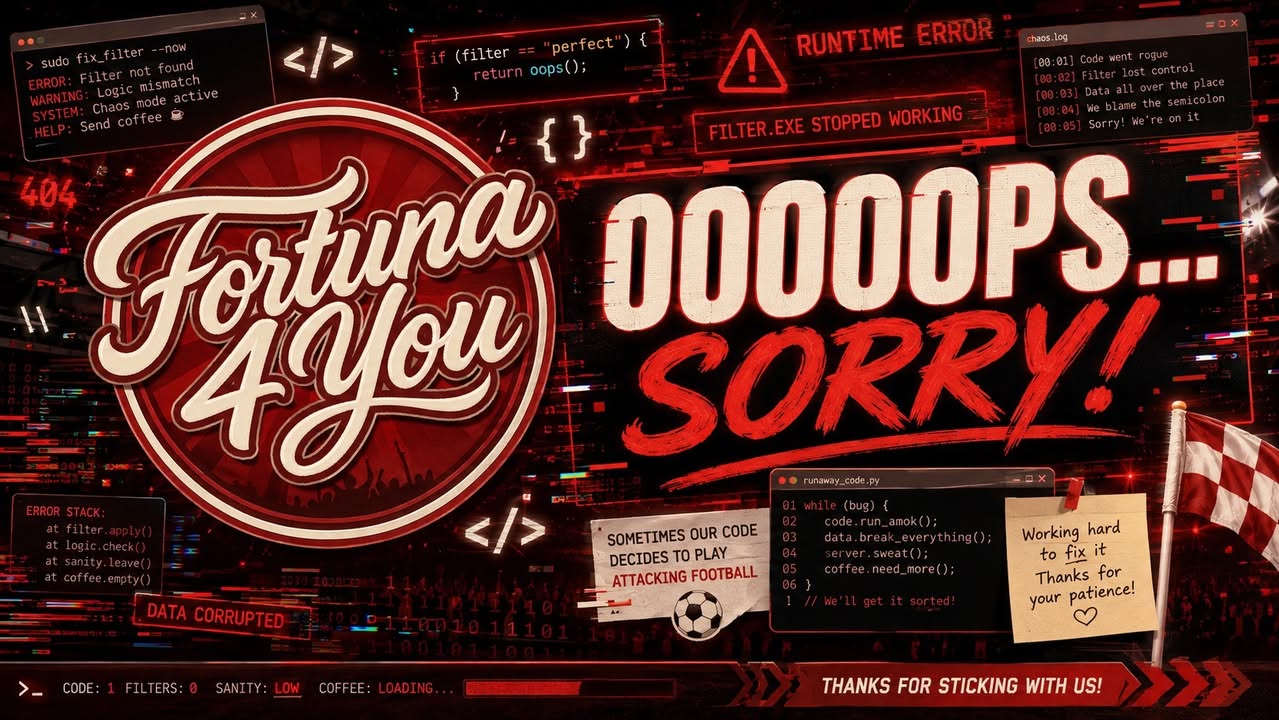 🔴⚪ OOOOOPS ... SORRY! 🔴⚪