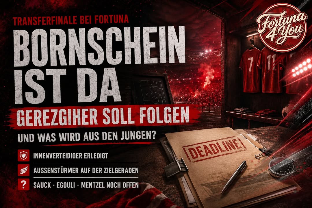🔴⚪ TRANSFERFINALE BEI FORTUNA 🔴⚪