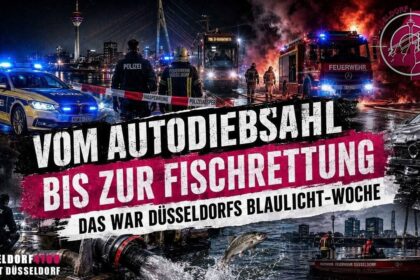🚓🚨👮‍♂️ VOM GESTOHLENEN MINI BIS ZUR FISCHRETTUNG – EINE BLAULICHT-WOCHE, DIE DÜSSELDORF…