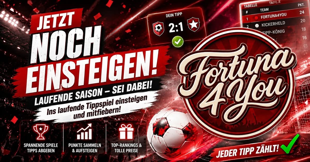Fortuna Düsseldorf Tippspiel 2026/27 | Fortuna4You