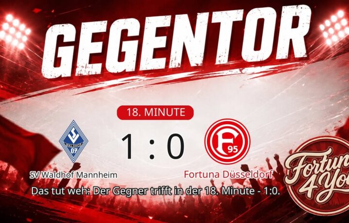 Gegentor. (18. Minute) Neuer Spielstand: 1:0.