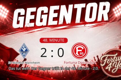 Gegentor. (48. Minute) Neuer Spielstand: 2:0.