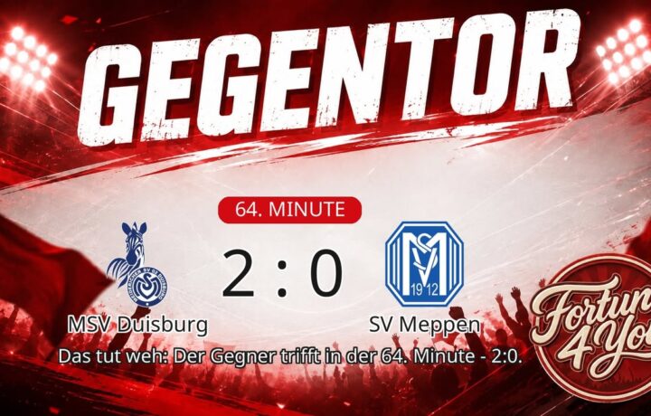 Gegentor. (64. Minute) Neuer Spielstand: 2:0.