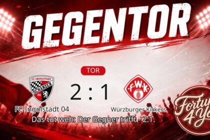 Gegentor. Neuer Spielstand: 2:1.
