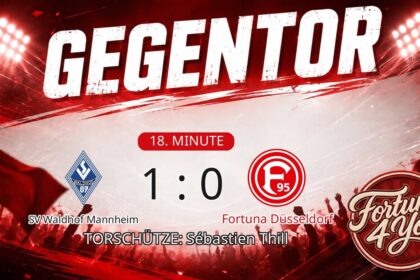 Gegentor. Torschütze: Sébastien Thill. (18. Minute) Neuer Spielstand: 1:0.