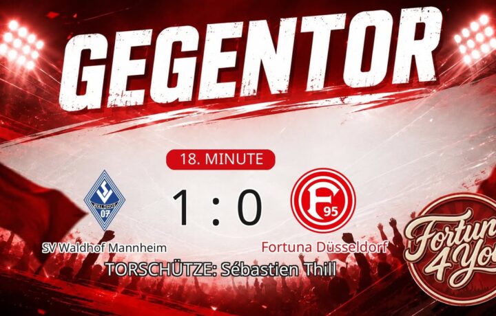 Gegentor. Torschütze: Sébastien Thill. (18. Minute) Neuer Spielstand: 1:0.