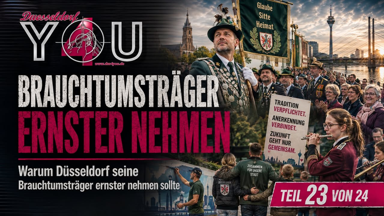 Warum Düsseldorf seine Brauchtumsträger ernster nehmen sollte