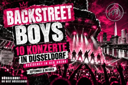 ☝️🫵👉 BACKSTREET’S BACK: DÜSSELDORF WIRD ZUM EUROPÄISCHEN HAUPTQUARTIER DER BACKSTREET BOYS