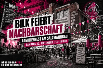 ☝️🫵👉 BILK FEIERT NACHBARSCHAFT: SALZMANNBAU MACHT DEN VORPLATZ ZUM TREFFPUNKT
