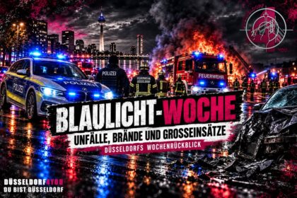 ☝️🫵👉 BLAULICHT-WOCHE: SCHWERE UNFÄLLE, GROSSEINSATZ IN FLINGERN UND EIN FRIEDLICHER DEMO-SAMSTAG