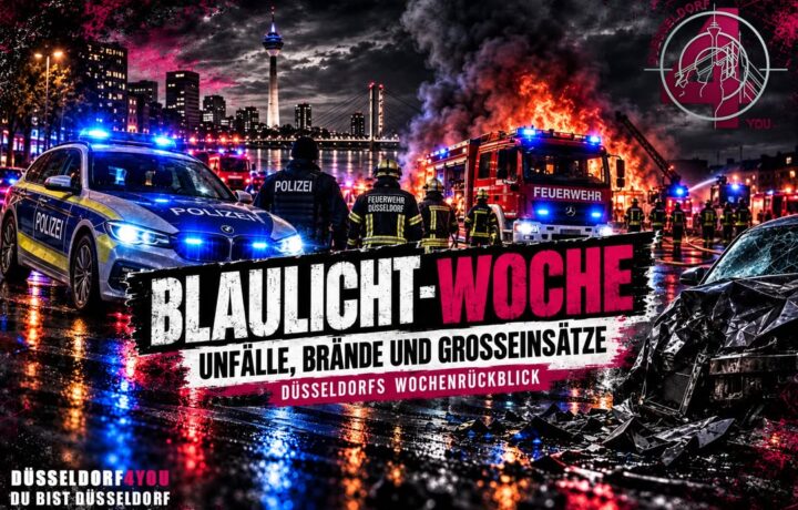 ☝️🫵👉 BLAULICHT-WOCHE: SCHWERE UNFÄLLE, GROSSEINSATZ IN FLINGERN UND EIN FRIEDLICHER DEMO-SAMSTAG