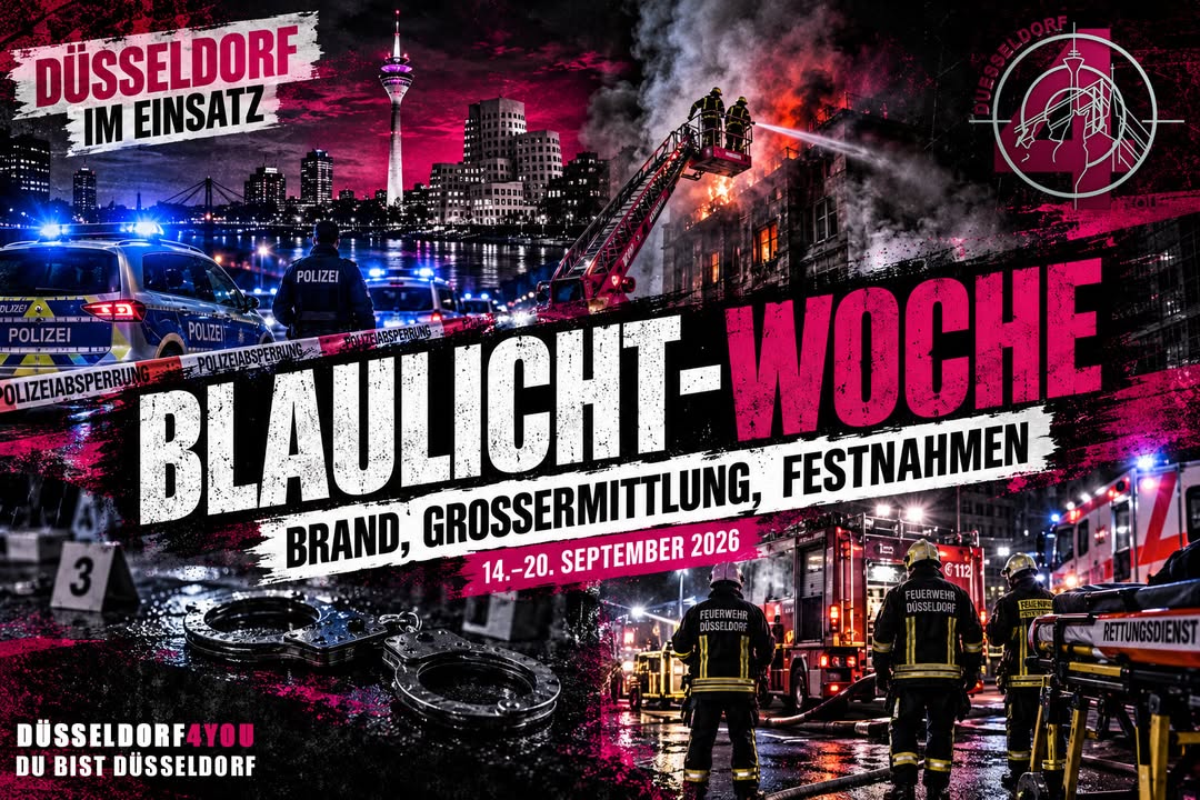 ☝️🫵👉 BLAULICHT-WOCHE: SCHWERER WOHNUNGSBRAND, GROSSERMITTLUNG UND MEHRERE FESTNAHMEN
