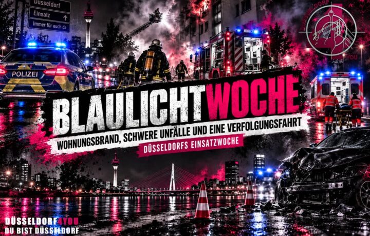 ☝️🫵👉 BLAULICHTWOCHE: TÖDLICHER WOHNUNGSBRAND, SCHWERE UNFÄLLE UND EINE NÄCHTLICHE VERFOLGUNGSFAHRT