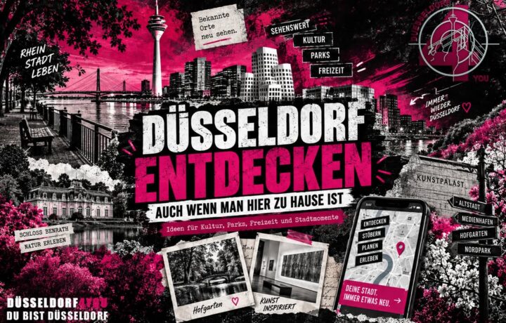 ☝️🫵👉 DÜSSELDORF ENTDECKEN – AUCH WENN MAN HIER ZU HAUSE IST