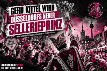 ☝️🫵👉 GERD KITTEL WIRD DÜSSELDORFS NEUER SELLERIEPRINZ