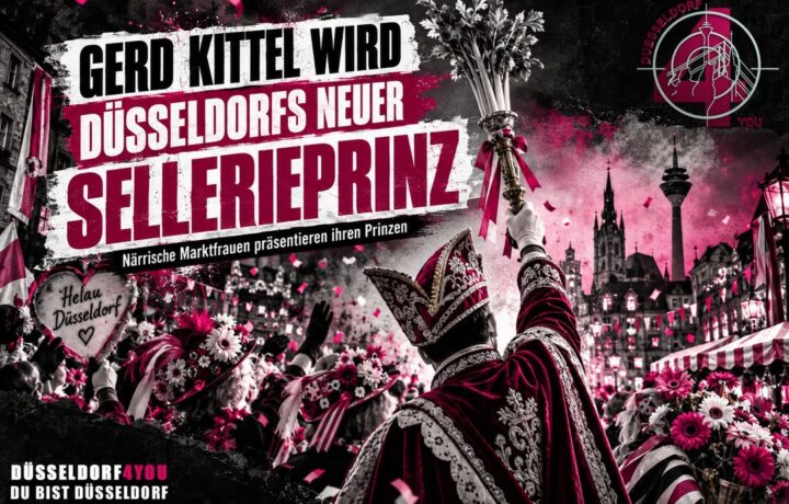 ☝️🫵👉 GERD KITTEL WIRD DÜSSELDORFS NEUER SELLERIEPRINZ
