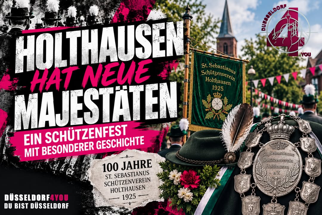 ☝️🫵👉 HOLTHAUSEN HAT NEUE MAJESTÄTEN – EIN SCHÜTZENFEST MIT BESONDERER GESCHICHTE