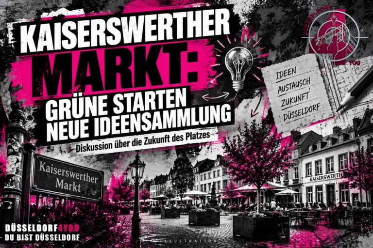 ☝️🫵👉 KAISERSWERTHER MARKT: GRÜNE STARTEN NEUE IDEENSAMMLUNG