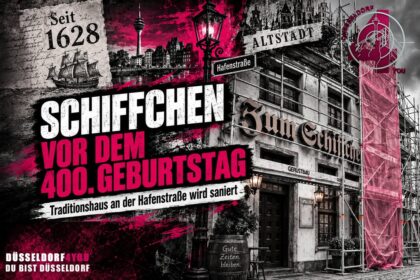 ☝️🫵👉 KURZ VOR DEM 400. GEBURTSTAG: DAS SCHIFFCHEN SOLL WIEDER FAHRT AUFNEHMEN
