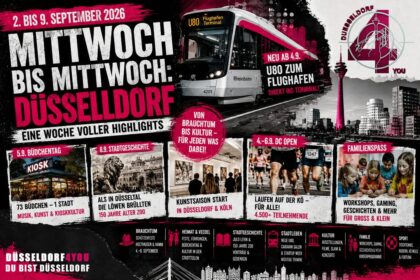☝️🫵👉 MITTWOCH BIS MITTWOCH: DÜSSELDORF ZWISCHEN BÜDCHENLIEBE, BRAUCHTUM UND EINER NEUEN VERBINDUNG…