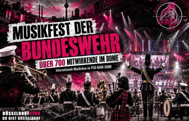 ☝️🫵👉 MUSIKFEST DER BUNDESWEHR: ÜBER 700 MITWIRKENDE IM DOME